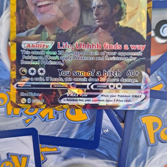 Jeff Goldblum Pokemon Card - Picture 7 of 10